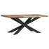 Mecham - Dining Table 1800 x 900 x 760 mm Solid Reclaimed Wood